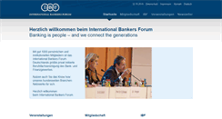 Desktop Screenshot of ibf-ev.org